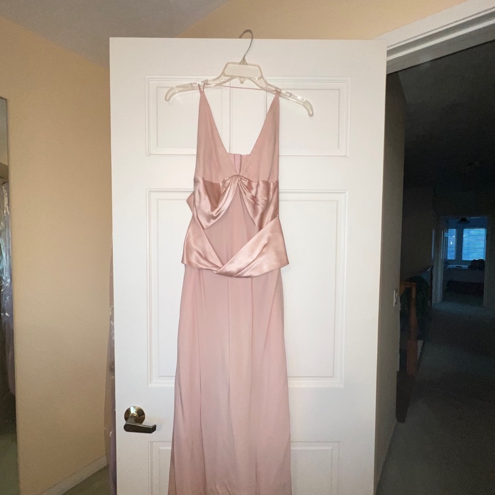David Meister silk gown